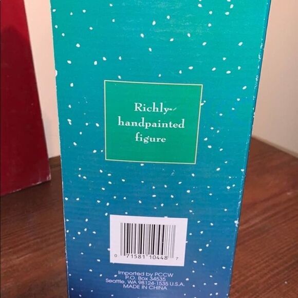 Vintage Traditions Porcelain Collectible Santa Claus - Santas Through the Ages - Picture 5 of 5